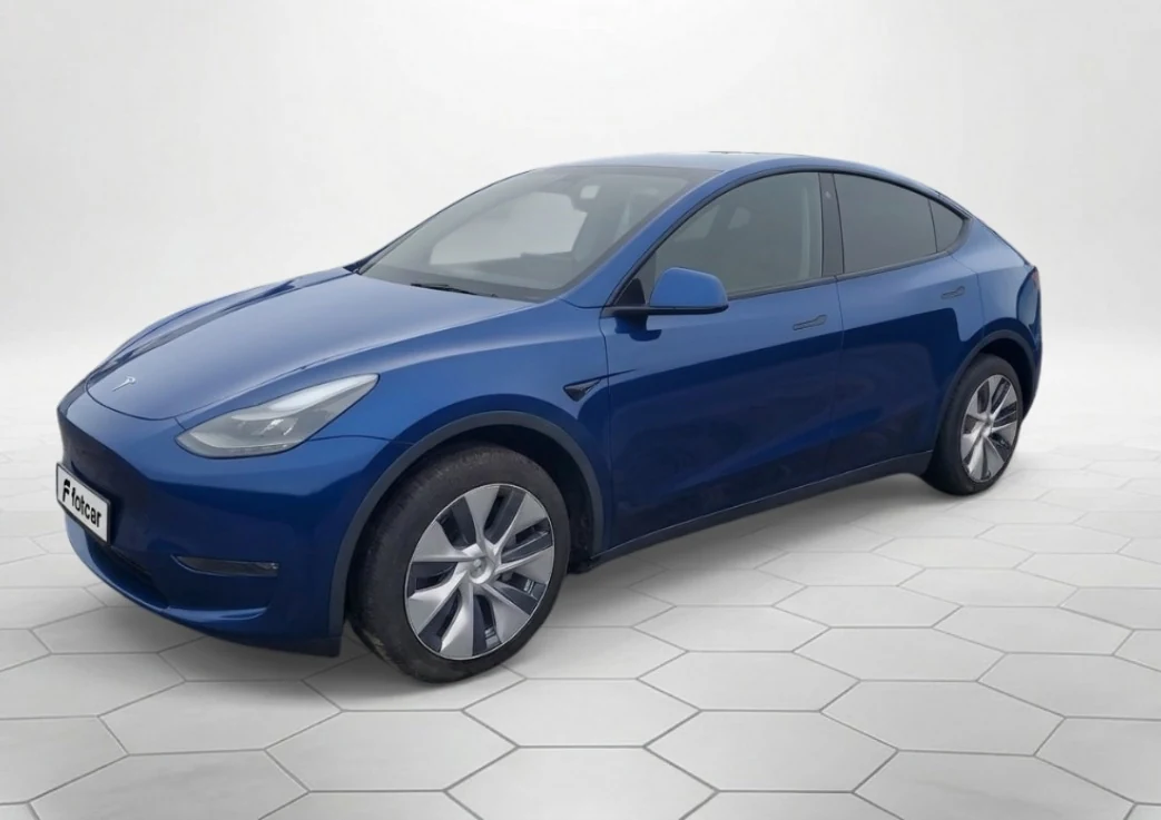 Tesla Model Y azul: antes y después con Fotcar